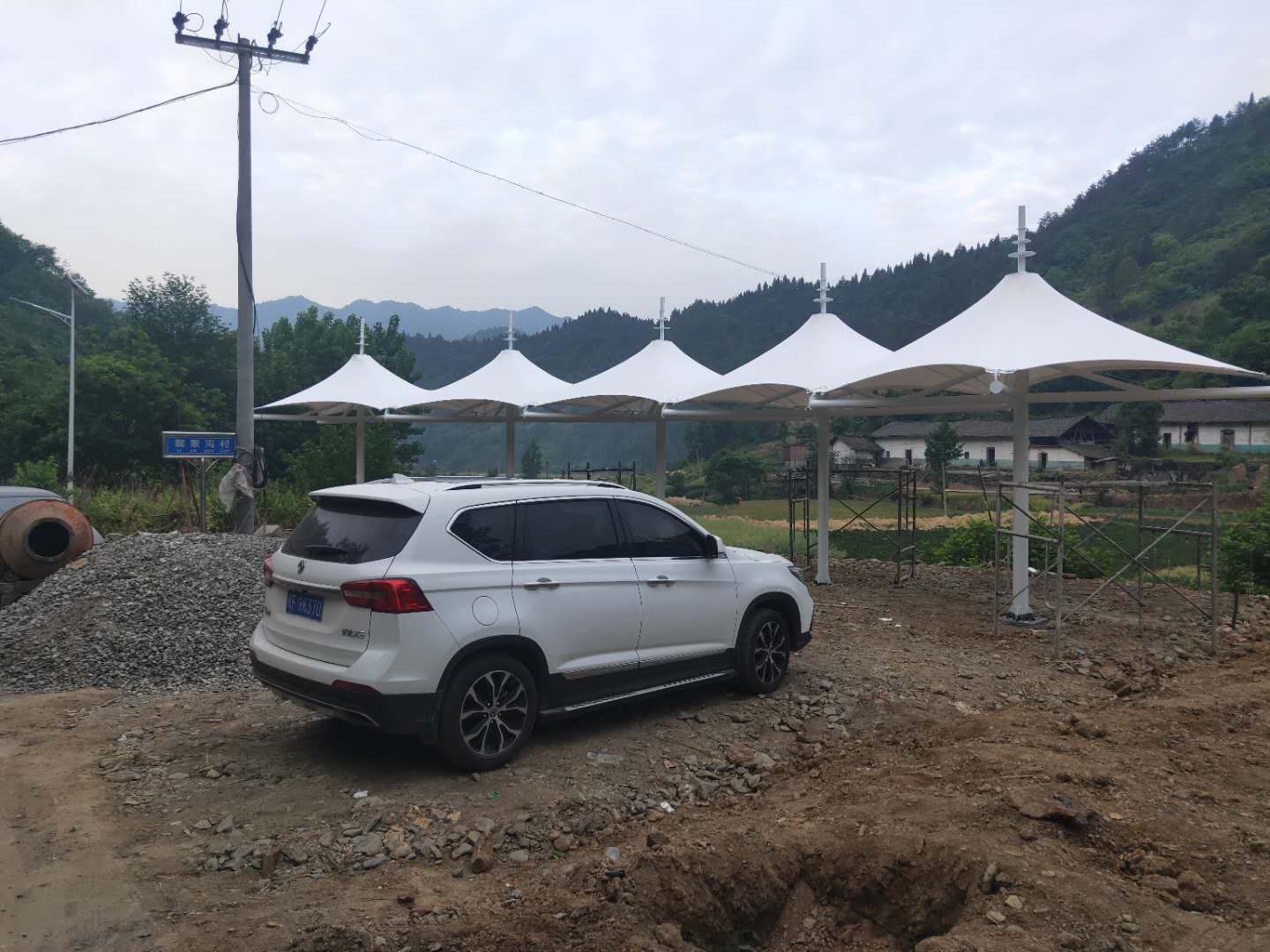十堰人民醫(yī)院鄉(xiāng)鎮(zhèn)檢測(cè)點(diǎn)膜結(jié)構(gòu)建筑